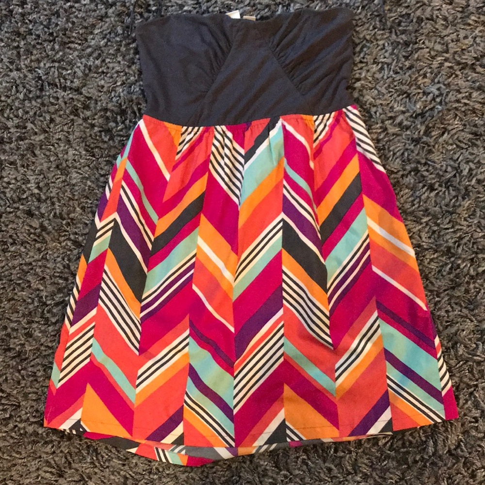 Strapless sundress